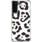 B&W Leopard Galaxy S21 FE Clear Case