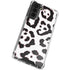 B&W Leopard Galaxy S21 FE Clear Case