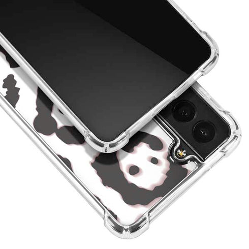 B&W Leopard Galaxy S21 FE Clear Case