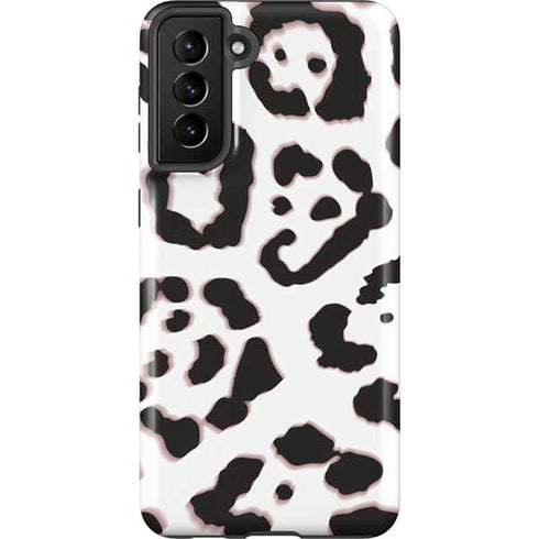 B&W Leopard Galaxy S21 FE Pro Case