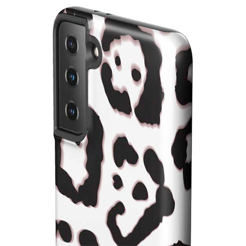 B&W Leopard Galaxy S21 FE Pro Case
