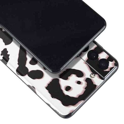 B&W Leopard Galaxy S21 Plus 5G Skin