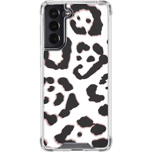 B&W Leopard Galaxy S22 Clear Case