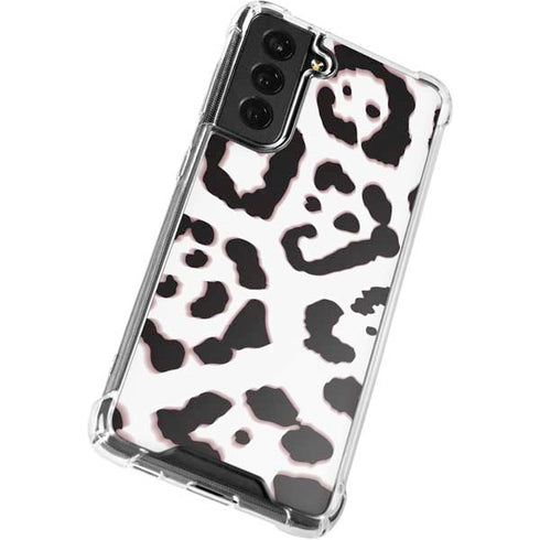 B&W Leopard Galaxy S22 Clear Case