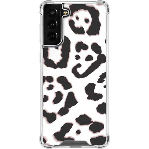 B&W Leopard Galaxy S22 Plus Clear Case