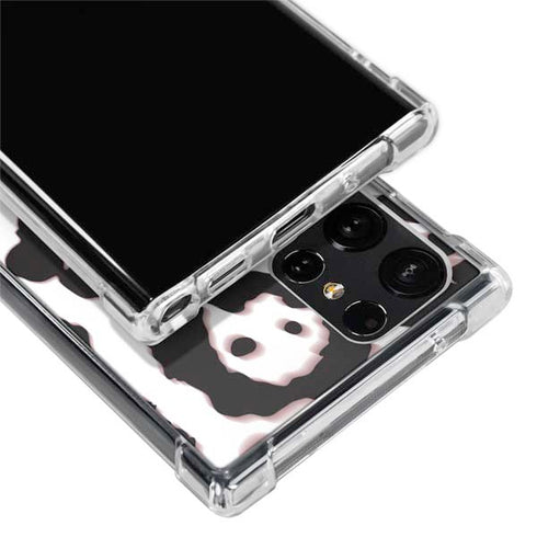 B&W Leopard Galaxy S22 Ultra Clear Case