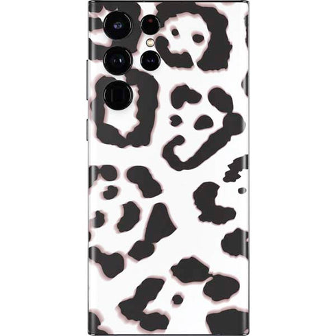 B&W Leopard Galaxy S22 Ultra Skin