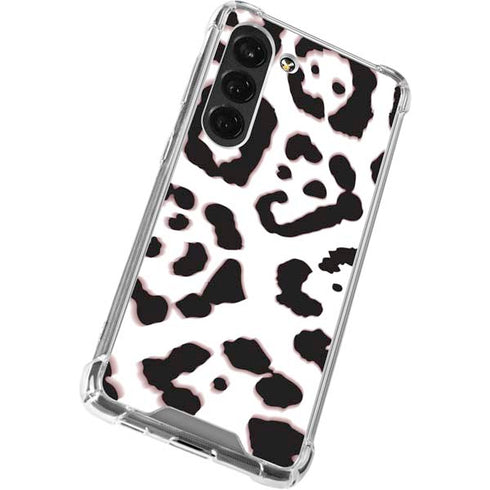 B&W Leopard Galaxy S23 Clear Case