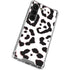 B&W Leopard Galaxy S23 Clear Case