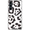 B&W Leopard Galaxy S23 FE Clear Case