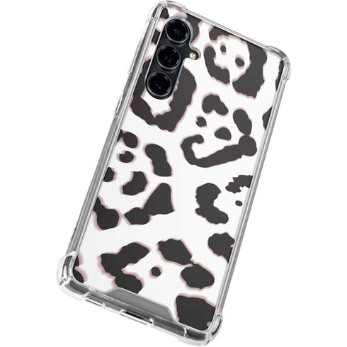 B&W Leopard Galaxy S23 FE Clear Case