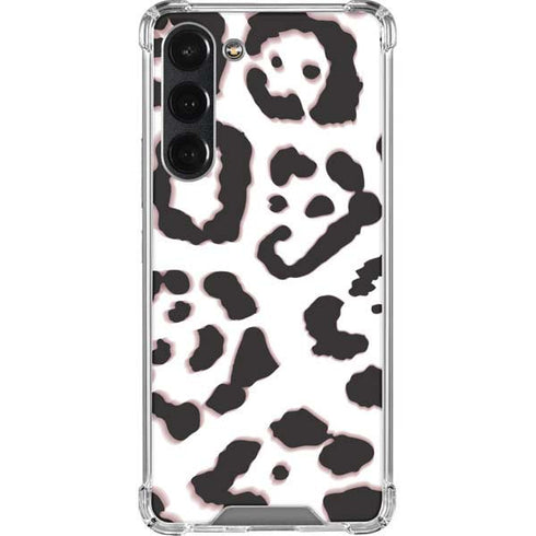 B&W Leopard Galaxy S23 Plus Clear Case