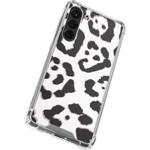 B&W Leopard Galaxy S23 Plus Clear Case