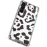 B&W Leopard Galaxy S23 Plus Clear Case
