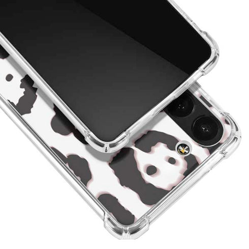 B&W Leopard Galaxy S23 Plus Clear Case