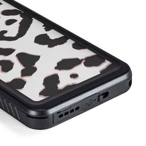 B&W Leopard Galaxy S23 Plus Waterproof Case