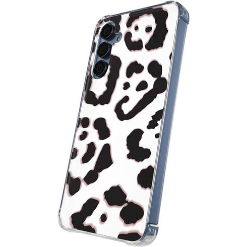 B&W Leopard Galaxy S24 Clear Case