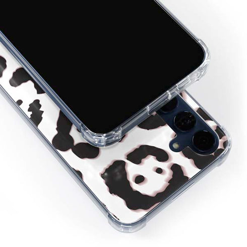 B&W Leopard Galaxy S24 Clear Case