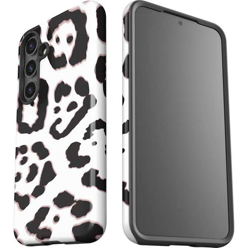 B&W Leopard Galaxy S24 Plus Impact Case
