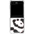 B&W Leopard Galaxy Z Flip5 5G Clear Case