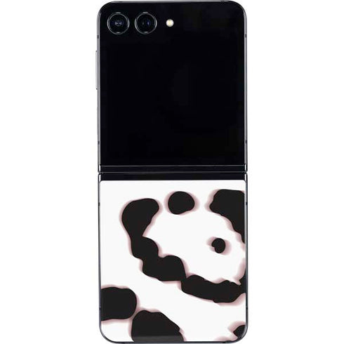 B&W Leopard Galaxy Z Flip5 5G Skin