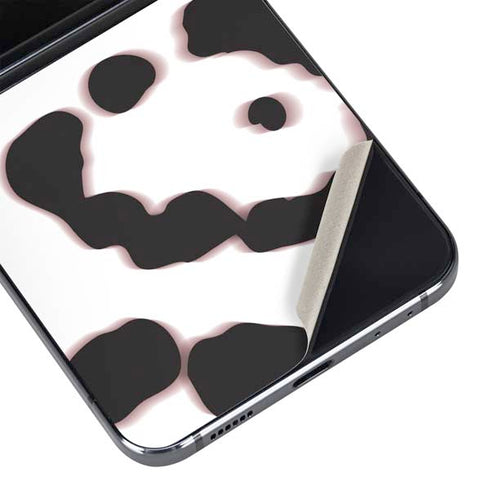 B&W Leopard Galaxy Z Flip5 5G Skin