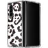 B&W Leopard Galaxy Z Fold4 5G Clear Case