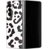 B&W Leopard Galaxy Z Fold4 5G Skin
