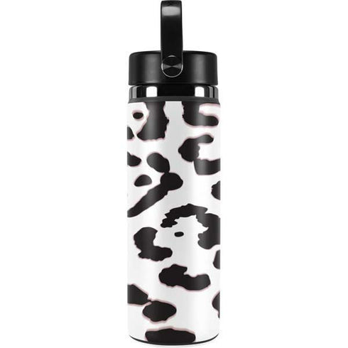 B&W Leopard Hydro Flask 20oz Wide Mouth Skin