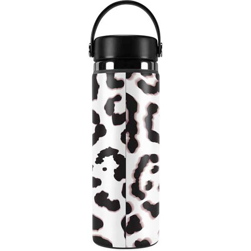 B&W Leopard Hydro Flask 20oz Wide Mouth Skin