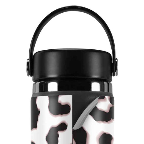 B&W Leopard Hydro Flask 20oz Wide Mouth Skin