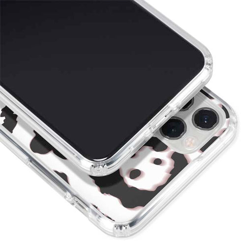 B&W Leopard iPhone 11 Pro Clear Case