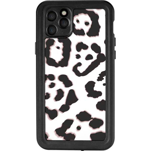 B&W Leopard iPhone 11 Pro Max Waterproof Case