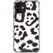 B&W Leopard iPhone 12 Clear Case