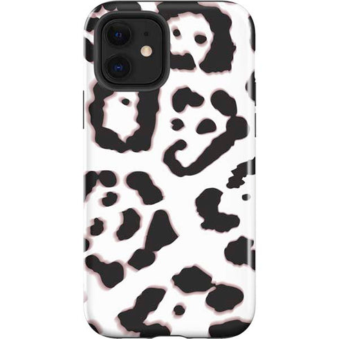 B&W Leopard iPhone 12 Impact Case