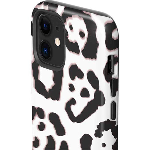 B&W Leopard iPhone 12 Impact Case