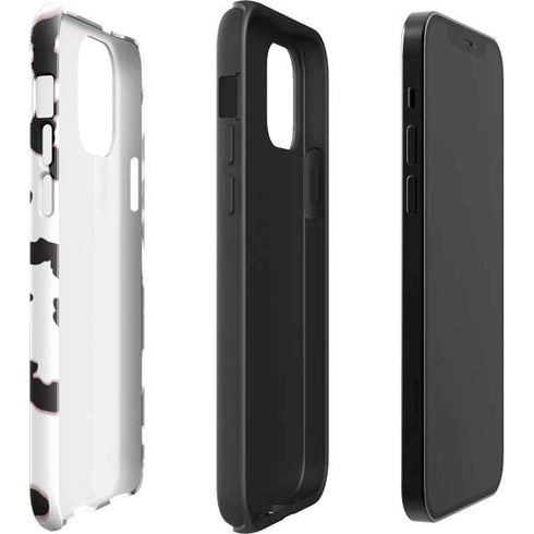 B&W Leopard iPhone 12 Impact Case