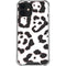 B&W Leopard iPhone 12 Mini Clear Case
