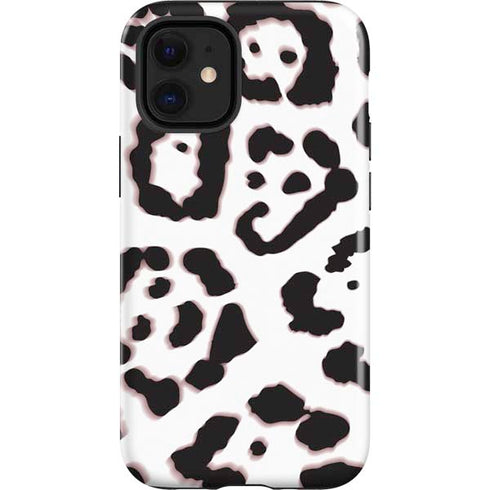 B&W Leopard iPhone 12 Mini Impact Case