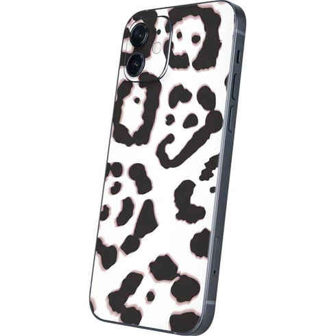 B&W Leopard iPhone 12 Mini Skin
