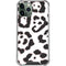 B&W Leopard iPhone 12 Pro Clear Case