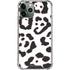 B&W Leopard iPhone 12 Pro Clear Case