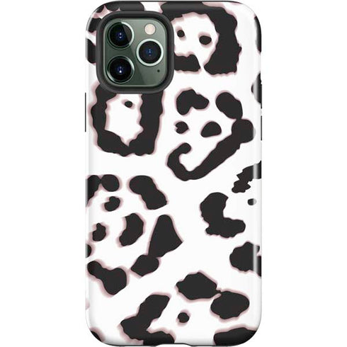 B&W Leopard iPhone 12 Pro Impact Case