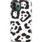 B&W Leopard iPhone 12 Pro Impact Case
