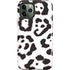 B&W Leopard iPhone 12 Pro Impact Case