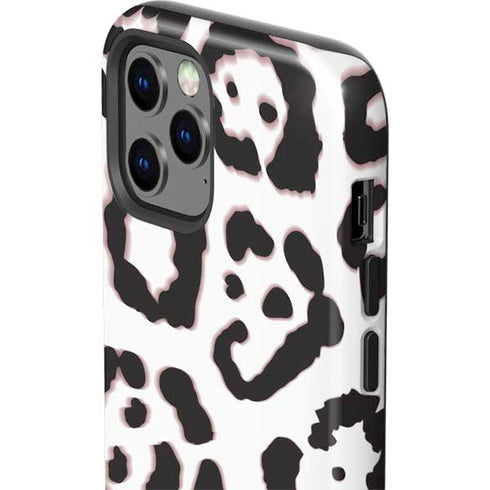 B&W Leopard iPhone 12 Pro Impact Case