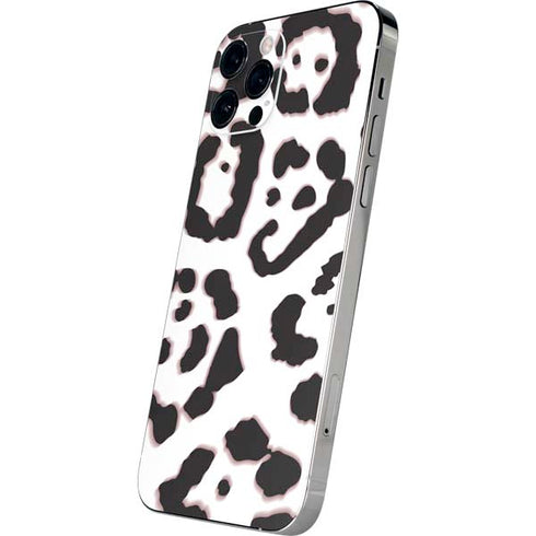 B&W Leopard iPhone 12 Pro Max Skin