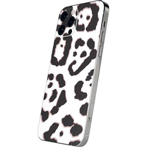 B&W Leopard iPhone 12 Pro Skin