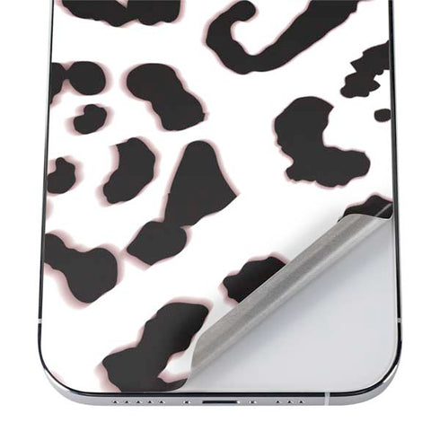 B&W Leopard iPhone 12 Pro Skin