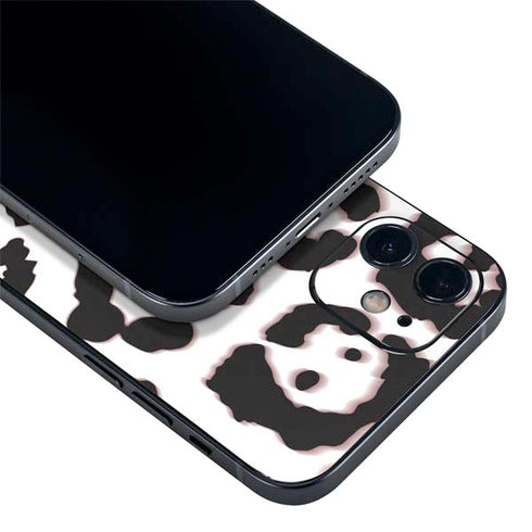 B&W Leopard iPhone 12 Skin